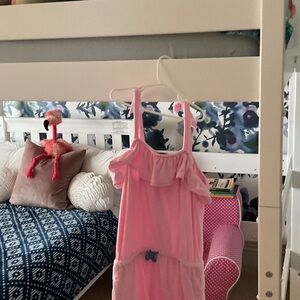 Polo by Ralph Lauren Pink Dress with Ruffle Detail